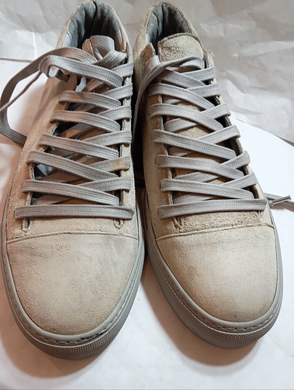 John Varvatos 315 Mens Sneakers Distressed Size UK 10